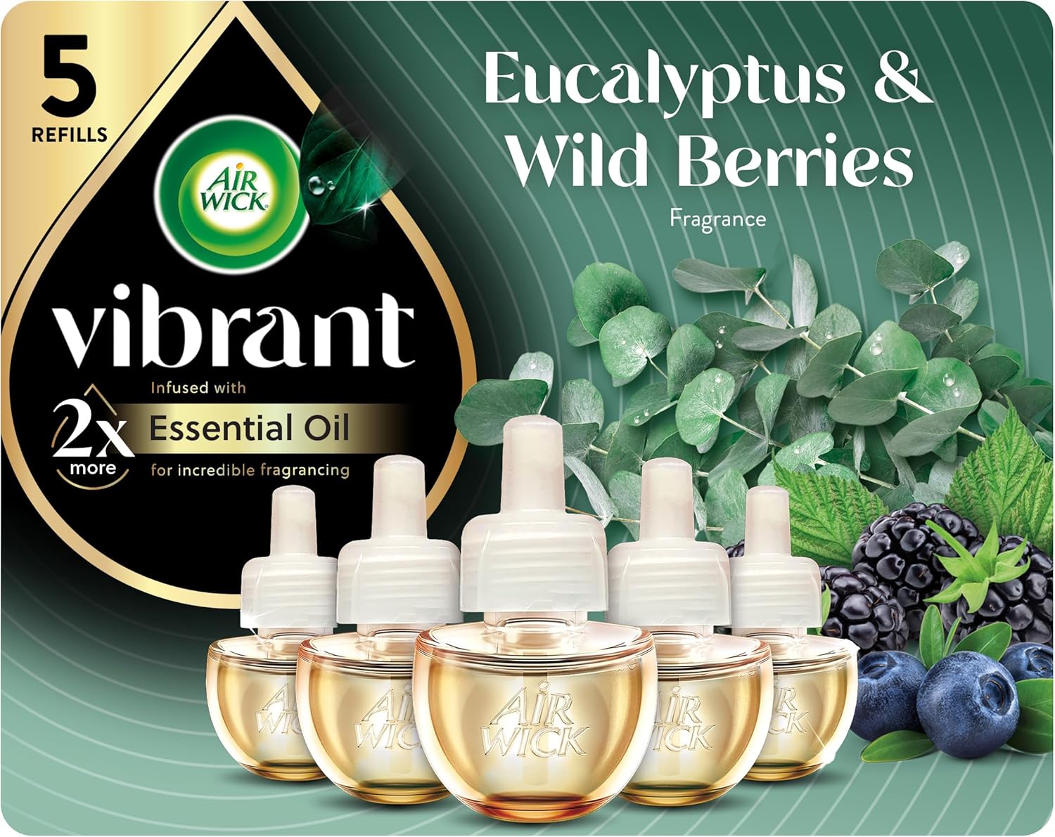 Air Wick Scented Oils 0+5 Eucalyptus & Wild Berries