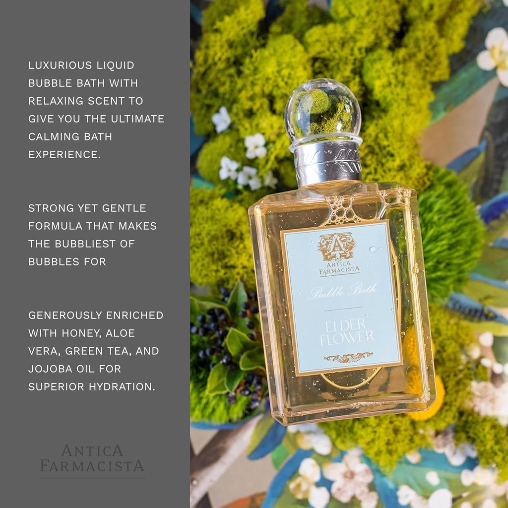Antica Farmacista Elderflower Bubble Bath, 16 Fl Oz